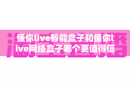 懂你live智能盒子和懂你live网络盒子哪个更值得信赖？全方位深度对比分析指南