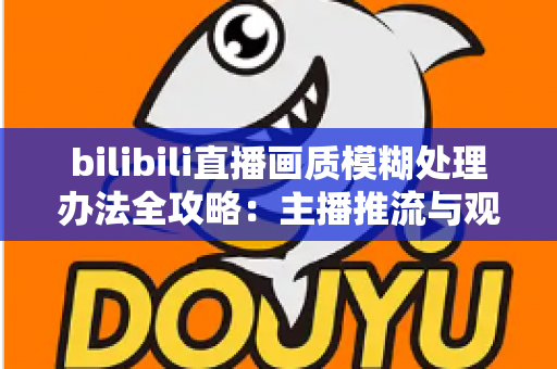 bilibili直播画质模糊处理办法全攻略：主播推流与观众端双重优化，告别马赛克画面