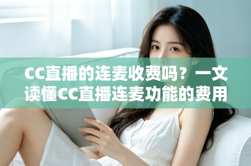 CC直播的连麦收费吗？一文读懂CC直播连麦功能的费用规则与实用技巧