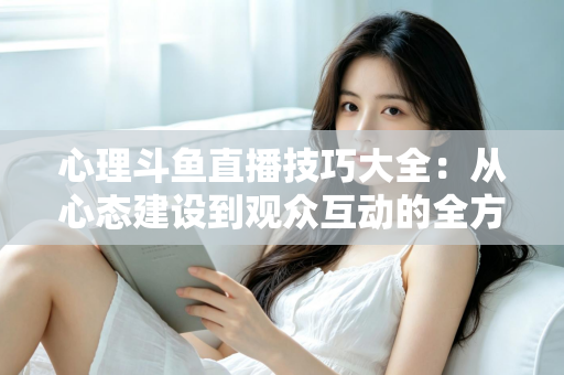 心理斗鱼直播技巧大全：从心态建设到观众互动的全方位实战指南