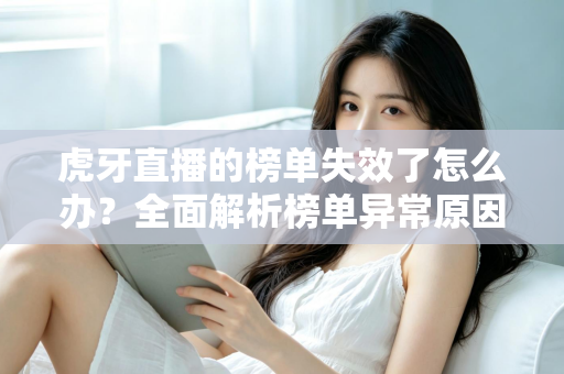 虎牙直播的榜单失效了怎么办?全面解析榜单异常原因与高效解决指南 虎牙直播的榜单失效了怎么办?全面解析榜单异常原因与高效解决指南