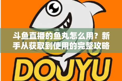斗鱼直播的鱼丸怎么用？新手从获取到使用的完整攻略与实用技巧