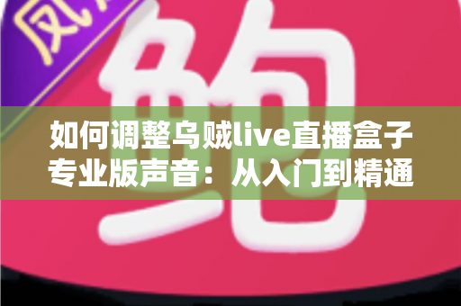 如何调整乌贼live直播盒子专业版声音:从入门到精通的完整音频设置指南 如何调整乌贼live直播盒子专业版声音:从入门到精通的完整音频设置指南