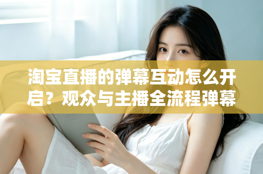 淘宝直播的弹幕互动怎么开启?观众与主播全流程弹幕开启教程及互动运营实用指南 淘宝直播的弹幕互动怎么开启?观众与主播全流程弹幕开启教程及互动运营实用指南