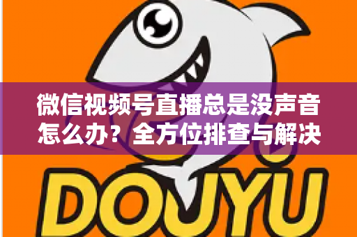 微信视频号直播总是没声音怎么办？全方位排查与解决指南