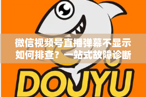 微信视频号直播弹幕不显示如何排查？一站式故障诊断与解决方案完全指南
