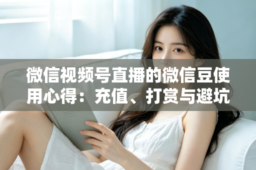 微信视频号直播的微信豆使用心得：充值、打赏与避坑的一站式实战指南
