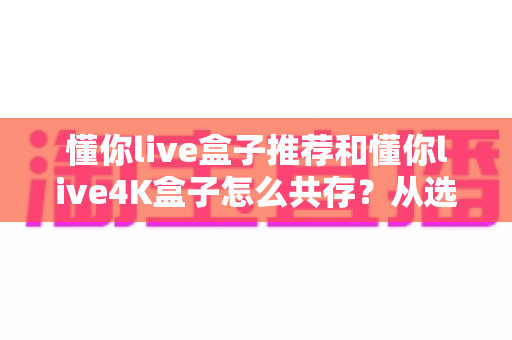 懂你live盒子推荐和懂你live4K盒子怎么共存？从选购到双版本共装的完整实战指南