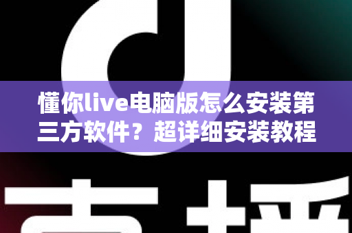 懂你live电脑版怎么安装第三方软件？超详细安装教程与避坑指南全解析